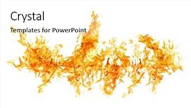  Presentation with lgbt diversity rainbow flag isolated - PPT theme featuring fire explosive - orange flame isolated on white background and a white colored foreground