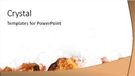  Presentation with flame - Presentation design with fire flames on white background background and a white colored foreground