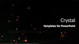  Presentation with flames - Slide set having fire-flames-with-sparks-isolated background and a black colored foreground