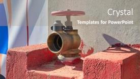  Presentation with hazard - Presentation theme enhanced with fire-hazard-prevention-hydrant background and a gray colored foreground