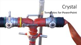  Presentation with clipping - PPT layouts having fire hydrant with clipping path background and a  colored foreground