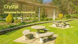  Presentation with beautiful spanish landscape costa blanca - Theme having fire ice - bench over beautiful outdoor landscape background and a tawny brown colored foreground