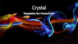  Presentation with fire ice design - Audience pleasing theme consisting of fire ice design backdrop and a black colored foreground