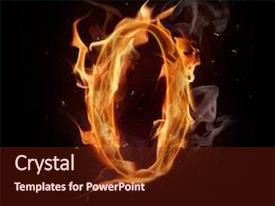 Fire Number Zero PPT template 83 | CrystalGraphics