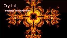  Presentation with fire - Presentation theme having discount 73 percent off 3d illustration on white background background and a coral colored foreground