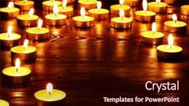  Presentation with black women support group - Amazing slide set having fire templates - group of burning candles backdrop and a wine colored foreground