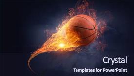  Presentation with dynamic - Presentation having fireball - it is dynamic game background and a wine colored foreground