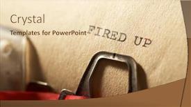  Presentation with writing the text human rights - Colorful PPT theme enhanced with fired-up-text-written backdrop and a lemonade colored foreground