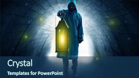  Presentation with walking - Beautiful presentation featuring firefly - ugly man in raincoat walking backdrop and a ocean colored foreground