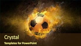  Presentation with light fire - Slide set consisting of fires flame grunge background background and a tawny brown colored foreground