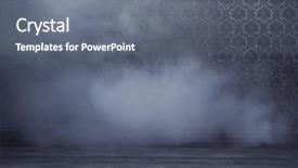  Presentation with smoke - Presentation design with firestreams - smoke filled an old vintage background and a gray colored foreground