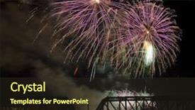  Presentation with columbus - Amazing theme having fireworks along the river in columbus ohio backdrop and a wine colored foreground