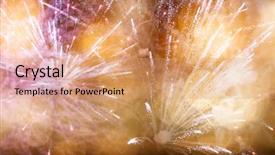  Presentation with new-year - PPT theme consisting of fireworks at new year background and a coral colored foreground