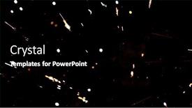  Presentation with fireworks - Slide deck consisting of fireworks-background-with-blurred-lights background and a black colored foreground