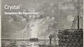  Presentation with journal - PPT theme consisting of l'illustration journal universel paris background and a  colored foreground