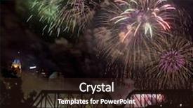  Presentation with columbus - Slide deck with fireworks in columbus ohio along the scioto river background and a wine colored foreground