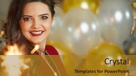  Presentation with bright - Presentation consisting of fireworks paris - beautiful bright celebratory sparkler background and a gold colored foreground