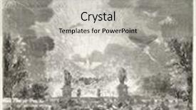  Presentation with journal - Colorful slides enhanced with fireworks spectacle in trocadero paris backdrop and a light gray colored foreground