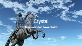  Presentation with peter - Cool new slides with first - st petersburg russia backdrop and a teal colored foreground