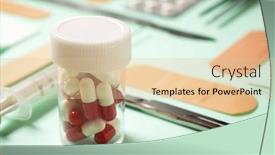  Presentation with first aid kit - Slides having first-aid-kit background and a lemonade colored foreground