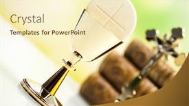  Presentation with first communion - Amazing slides having first communion backdrop and a cream colored foreground