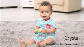  Presentation with african american baby - Audience pleasing slides consisting of first fruits - cute little african american baby backdrop and a  colored foreground