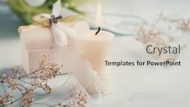  Presentation with first communion - Slide deck consisting of first-holy-communion-or-confirmation background and a lemonade colored foreground