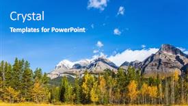  Presentation with abraham - Slide deck having first-snow-has-already-fallen background and a teal colored foreground