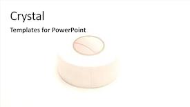  Presentation with firstaid - Amazing slide set having firstaid - roll of medical sticking plaster backdrop and a white colored foreground