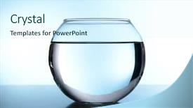  Presentation with light blue dna black - Amazing PPT layouts having fish bowl on light blue backdrop and a cool aqua colored foreground