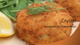  Presentation with potato - PPT theme featuring image of a medical doctor with clipboard background and a light blue colored foreground