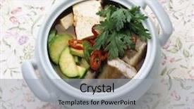  Presentation with korean - Beautiful presentation featuring fish cake - korean stew backdrop and a  colored foreground