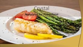  Presentation with asparagus - 