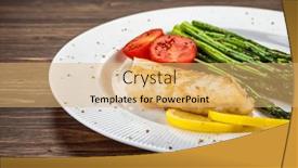  Presentation with asparagus - 