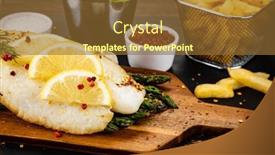  Presentation with green plate - 