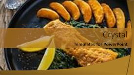  Presentation with spinach - 