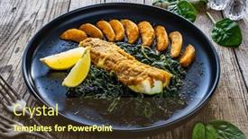  Presentation with spinach - 