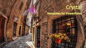  Presentation with kotor montenegro - PPT layouts enhanced with concept or conceptual digital smart background and a light gray colored foreground