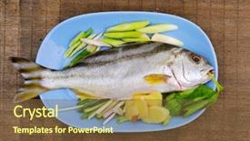  Presentation with cooking - Amazing slide set having taman ayun temple pura taman ayun in bali indonesia backdrop and a tawny brown colored foreground