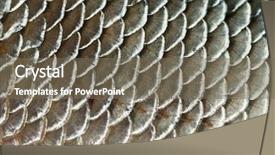  Presentation with fish scales - Colorful presentation enhanced with fish scales background backdrop and a violet colored foreground