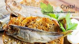  Presentation with tapas - Presentation featuring picture of wine glasses in restaurant close up view background and a light gray colored foreground