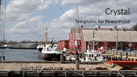  Presentation with nova scotia - PPT theme enhanced with fisheries museum in nova scotia background and a  colored foreground