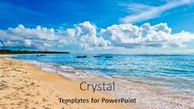  Presentation with fisherman - Slide deck consisting of fisherman-s-beach-arraial-d background and a coral colored foreground