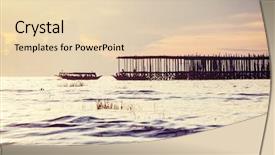  Presentation with fishing boats - Presentation enhanced with fishing boats in kep cambodia background and a lemonade colored foreground