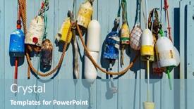  Presentation with nova scotia - Slide deck featuring fishing-boys-hanging background and a light blue colored foreground