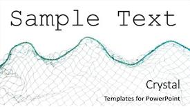  Presentation with fishing net - PPT layouts having fishing-net and easy removable background and a white colored foreground