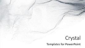  Presentation with fishing nets - PPT theme enhanced with fishing nets - closeup of abstract fishnet background and a white colored foreground