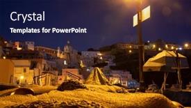  Presentation with fishing nets - Presentation with fishing-nets-the-port background and a  colored foreground