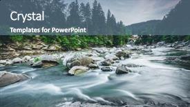  Presentation with prut river - Slides having fishing pictures - incredible and stormy prut river background and a seafoam green colored foreground