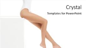  Presentation with body lice - Colorful slide deck enhanced with fit and beautiful female body backdrop and a white colored foreground